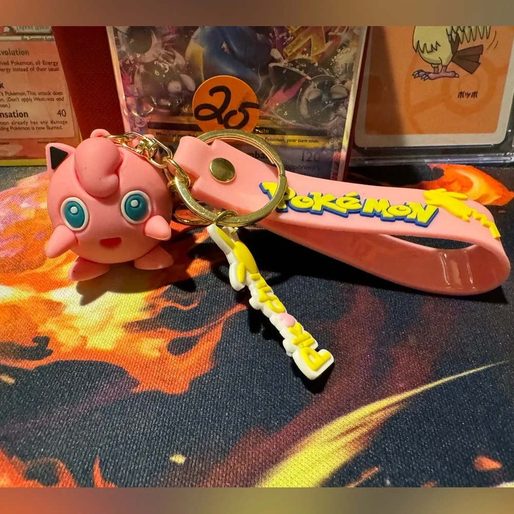POKÉMON KEYCHAINS CHOICE OF ONE POKÉMON